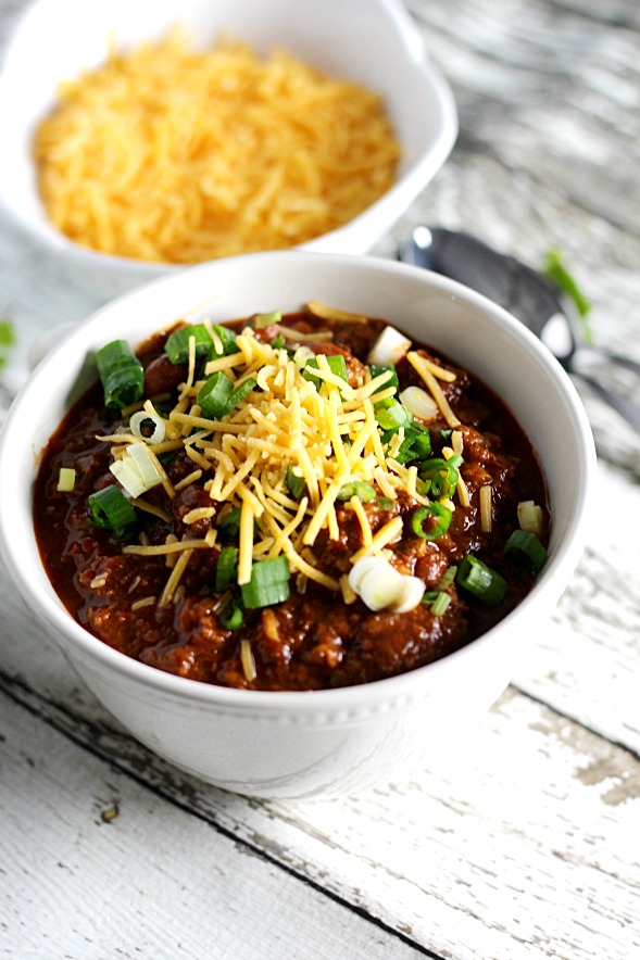 Homstyle Game Day Chili|www.mannaandspice.com
