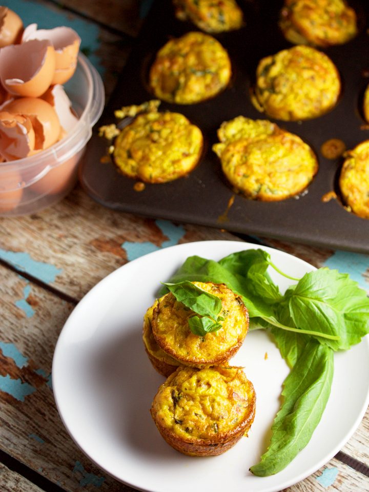 Make Ahead Breakfast Egg Muffins|www.mannaandspice.com
