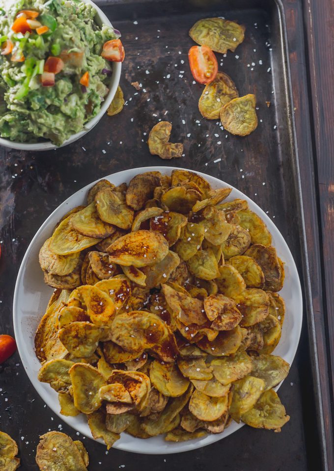 Better-for-you plantain chips that are crunchy and versatile. Your whole family will fall in love with them| Manna & Spice