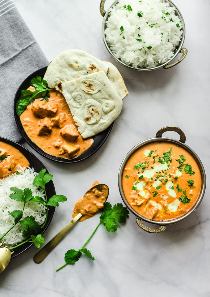 Shortcut Instant Pot Indian Butter Chicken| Manna & Spice